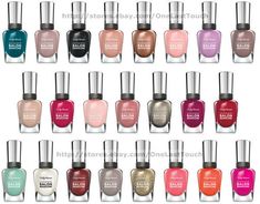 Sally Hansen Complete Salon Manicure Nail Polish * Pick Your Color* Milky Nail Colors, Sally Hansen Miracle Gel Colors, Sally Hansen Gel Nails, Sally Hansen Gel, Sally Hansen Color Therapy, Sally Hansen Nail Polish, Bday List, Sally Hansen Nails, Sally Hansen Miracle Gel