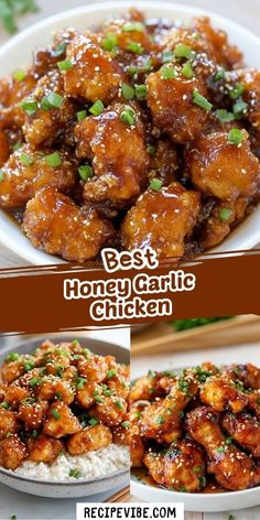 the best honey garlic chicken recipe