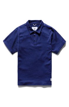 This stretchy, active-ready polo wicks away sweat and keeps air moving for performance comfort no matter what you're up to for the day. Button half placket Spread collar Short sleeves Moisture-wicking fabric engineered for dryness and comfort 100% polyester Machine wash, tumble dry Imported Admiral Blue, Reigning Champ, No Matter What, Wicks, Moisture Wicking Fabric, Moisture Wicking, The Day, Matter, Short Sleeves