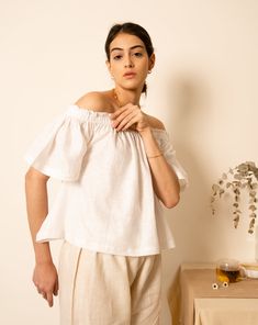 Product Information: Crafted from premium 100% linen, the SOFIA Linen Shirt offers a timeless and sophisticated addition to any wardrobe. With custom sizing and fit options, this garment is ideal to wear to a range of occasions such as office, bar, and park. Linen Pajamas, Office Bar, European Linens, Blouse For Women, Linen Blouse, Pajama Set Women, Women's Wardrobe, Pure Linen, Shirt Brand