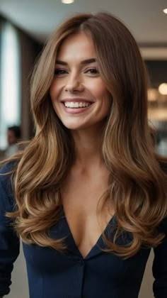 15 Stunning Brown Hair Ideas to Bring Out Your Inner Goddess 34 Light Chocolate Blonde Hair, Chestnut Hair Color Brown, Dark Blonde Natural Hair, Golden Chestnut Hair, Chestnut Hair Color With Highlights, Chestnut Brown Hair With Highlights, Light Chestnut Brown Hair, Blonde To Brown Hair, Dark Golden Brown Hair