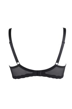 Luxe Linear Lightly Padded Bra | Black/Blush | Pour Moi Lace Push-up Bra With Straps, Black Full Cup Bra With Adjustable Straps, Lace Underbust Bra With Adjustable Straps, Lace Underwire Nursing Bra With Removable Cups, Elegant Black Nursing Bra With Adjustable Straps, Lace Nursing Bra With Removable Cups And Underwire, Black Full Cup Bra With Removable Cups, Black Underwire Bra With Adjustable Straps, Black Lace Bra With Adjustable Straps