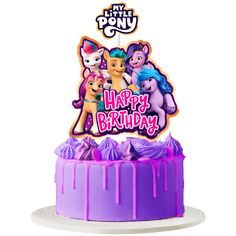 PRICES MAY VARY. PARTY WITH THE MANE 5: Enter the fun and exciting world of My Little Pony with our adorable cake topper! Set the scene for the dessert table with The Mane 5! This paper cake topper will be sure to catch the eyes of your guests! Shown on a 10” cake. EASY TO USE: We've made cake decorating a breeze with our My Little Pony cake topper. Simply tape the food safe paper sticks with provided clear tape and put on your favorite flavor cake! Watch your party transform into the world of M Pony Birthday Party Decorations, My Little Pony Cake Topper, Pony Party Theme, Zoe Land, My Little Pony Cupcakes, Peppa Pig Cake Topper, My Little Pony Cake, Chandelier Cake, Little Pony Cake