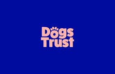 Dogs Trust #brandnamelover Pet Food Packaging, Paw Logo, Dogs Trust, Logo Animal, Dog Business, Dog Branding