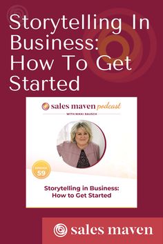 the cover of sales haven's story telling how to get started and how to get started