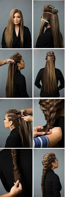 Pinterest Hair, Faux Hawk, Braided Hairstyles Tutorials, Trendy Hairstyles