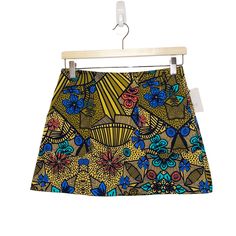 Zara Trafaluc Floral Colorful Abstract Mini Skirt Nwt Waist. 14” Length. 14” No Flaws Summer Patterned Mini Skirt, Zara Multicolor Summer Skirt, Zara Multicolor Skirt For Summer, Zara Yellow Bottoms For Vacation, Casual Multicolor Print Skirt For Spring, Multicolor Cotton Skirt For Day Out, Casual Yellow Zara Skirt, Fitted Patterned Skirt For Summer, Spring Beach Skirt With Multicolor Print