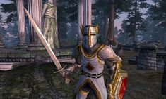 Knight Core, Elder Scrolls Oblivion, Game Screenshots, Bedroom Setup, Arte Cyberpunk, The Knight, Creatures Art, Mythical Creatures Art