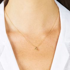 Jennifer Meyer | Mini Wishbone Necklace Wishbone Necklace Gold, Minimalistic Necklace, Unique Sterling Silver Jewelry, Dainty Chain Necklace, Wishbone Necklace, Jewelry Wardrobe, Jennifer Meyer, Dainty Chain, Sterling Silver Chain Necklace