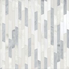 a white and grey tile wallpaper pattern