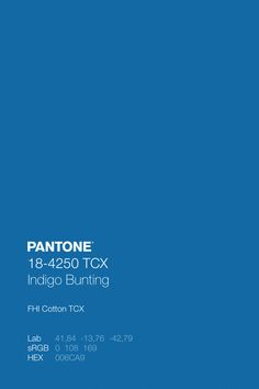 Pantone Pallete, Color Code Palette, Pantone Wallpaper, Indigo Bunting, Pantone Palette