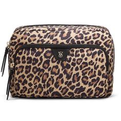 Nwt Rare Htf Victoria’s Secret Glam Bag Travel Makeup Pouch Leopard Print Color: Leopard About This Product: Go Glam. This Bag Fits All Your Makeup Essentials, Whether Packed In Your Carry-On Or Tucked In Your Work Tote. 8.9"L X 3.5"W X 6.1"H Zip Closure 1 Exterior Zip Pocket, 3 Interior Mesh Pockets Partially Made From Recycled Materials Fits: All Makeup, Full-Size Perfumes, Lotions Imported Sold Out In Stores And Online. 11249996 Composition: Body: 100% Recycled Polyester Trim: 70% Polyurethan Vs Makeup Bag, Victoria Secret Makeup Bag, Vs Makeup, Leopard Makeup, Starting College, Makeup Vs No Makeup, Leopard Bag, Printed Makeup Bag, Victoria Secret Makeup