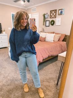 Friday Fashion Favs — Simply Small Town Friday Outfit For Work Casual Jeans, Friday Teacher Outfit, Casual Dressy Outfits For Women, Fall Outfits Casual Comfy, Cute Spring Outfits Casual, Winter Mom Outfits, Stay At Home Mom Outfits, Easy Mom Outfits, Comfortable Trendy Outfits