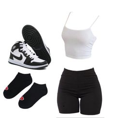 Baddie Polyvore Outfits, Baddie Comfy Outfits, Baddie Outfits For School, Fitness Fashion Outfits, Fashion Everyday, Mode Zara, Fasion Outfits