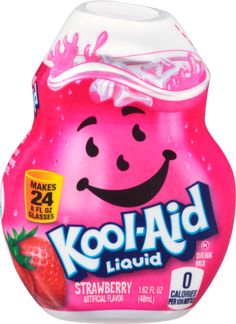 kool - aid liquid strawberry flavor