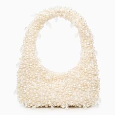 Casey Pearl Handbag Pearl Handbag, Floral Heels, Pearl Bag, Stylish Shoulder Bag, Bridal Belt, Bridal Bracelet, Bridal Hair Comb, Bridal Tiara, Simple Bags