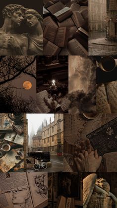 the collage shows many different types of architecture and things that are all over the place