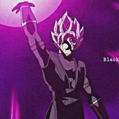 a cartoon character holding an umbrella in front of a purple background with the words black rock on it