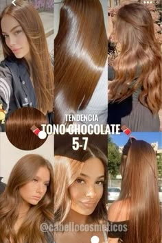 Tinte de Igora Cabello Color Chocolate Claro, Hi Color Loreal, Yellow Undertone Skin Hair Color, Color De Cabello Para Blancas, Hair Colors For Warm Skin Tones, Natural Hair Colors To Dye Your Hair, Rubio Chocolate, No Bleach Hair Color, Amber Brown Hair