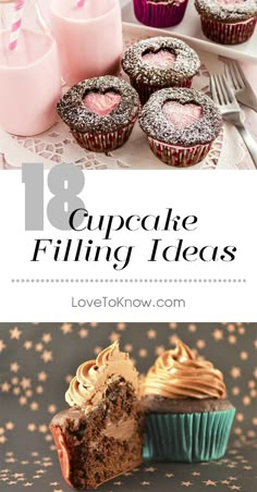 Cupcake Filling Ideas, Cupcake Filling Recipes, Cupcake Fillings, Cupcake Filling, Frost Cupcakes, Cupcakes Filled, Cookies Cupcake, Cake Filling Recipes, Fancy Cupcakes