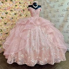 Womens Flowers Lace Pink Evening Dress Ball Gown Birthday Gown Wedding Dress.  "This pin contains affiliate links, which means I may earn a commission at no cost to you extra for you". 
 #affiliate #advertising" Floor-length Quinceanera Dress For Sweet 16 During Prom Season, Pink Fitted Princess Dress For Quinceanera, Fitted Princess Dress For Quinceanera, Organza Quinceanera Dress With Ruffles, Organza Floor-length Ball Gown For Quinceanera, Princess Style Floor-length Quinceanera Dress, Princess Style Quinceanera Dress For Sweet 16, Princess Style Floor-length Quinceanera Dress For Sweet 16, Tulle Ball Gown For Sweet 16