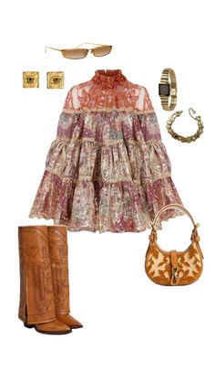 Wallen Concert Outfit Ideas, Morgan Wallen Concert Outfit Ideas, Vestidos Country, Morgan Wallen Concert Outfit, Cowgirl Ankle Boots, Country Concert Outfit Ideas, Morgan Wallen Concert, Cute Cowgirl Boots, Chic Embroidery