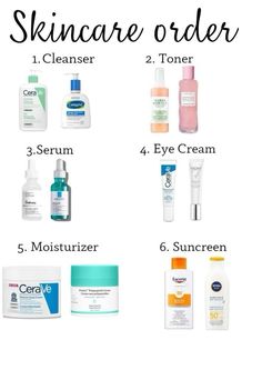 Start your day off right with a revitalizing morning skincare routine! 🌅 Begin with a gentle cleanser to wake up your skin and wash away the night, leaving your complexion fresh and ready to face the day. Follow up with a hydrating moisturizer to lock in moisture, protect your skin, and create the perfect base for makeup or to leave your skin naturally radiant. Embrace the morning with skin that feels rejuvenated, protected, and glowing with health. Make every day a good skin day! 💫 #MorningRoutine #Cleanser #Moisturizer #GlowingSkin Skincare Order, Skin Care Tutorial, Acne Treatments