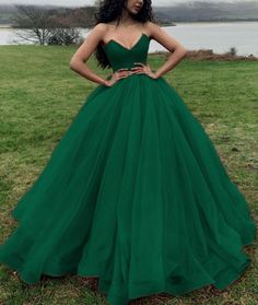 green ball gown,organza ball gown,green wedding dress,puffy wedding pr – classygown