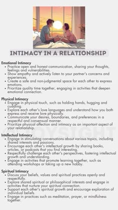 What Do I Bring To A Relationship, What Love Should Be, Tips For Couples Relationships, How To Keep Relationship Alive, All Types Of Intimacy, How To Be A Good Partner Relationships, Romantic Vacation Ideas, Qualities Of A Good Husband, Dating For Marriage