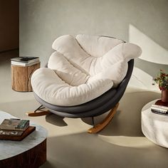 With a comfortable seat cushion and elegant rocking, the upholstered rocking chair creates the ultimate relaxation experience for you! Soft material, fit your body curve, make every moment full of comfort. Unique design, into the modern home aesthetics, for your space to add a warm atmosphere. Whether you are reading, chatting or taking a nap, the upholstered rocking chair is your best choice. Relax and unwind in the warm embrace of the upholstered rocking chair! VIBORZ Frame Color: Dark Gray | Simple Rocking Chair, Upholstered Rocking Chair, Upholstered Rocking Chairs, Wood Rocking Chair, Ball Chair, Taking A Nap, Home Aesthetics, Chair White, Relax And Unwind