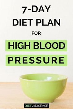 This dietitian-made diet plan helps make life easier (and more delicious) when learning what you should and should not eat with high blood pressure. Lowering Blood Pressure, High Blood Pressure Remedies, Smoothies Vegan, 7 Day Diet Plan, 7 Day Diet