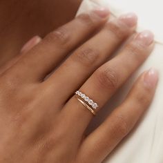 14k Unique Crossover Diamond Statement Ring – FERKOS FJ Diamond Everyday Rings, Diamond Casual Ring, Gold Rings On All Fingers, Crossover Diamond Wedding Band, 5 Diamond Ring Design Unique, Yellow Gold Rings Fashion, Woman’s Rings, Index Finger Diamond Ring, Gold Index Finger Ring