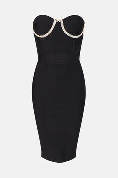 Strapless Sweetheart Bandage Pencil Dress Dresses Strapless, Pencil Dress, Quick Delivery, Dress Collection, Strapless Dress, Buy Online, Pencil, Dresses