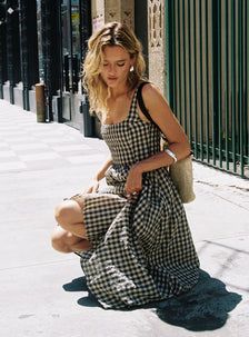 Cartmel Check Maxi Dress Black / Cream Long Summer Outfits, Fall Winter Trends, Checkered Dress, Maxi Dress Black, Church Outfits, Black Maxi, Buy Now Pay Later, Black Maxi Dress, Princess Polly