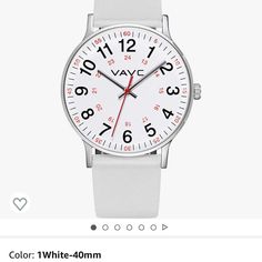 New In Box Nurse Watch, Hand Coloring, Accessories Watches, Two Hands, Second Hand, Color White, Women Accessories, Customer Support, Fast Delivery