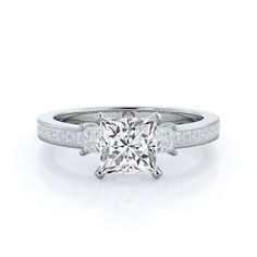 https://embed.imajize.com/5079805 Minimal Engagement Ring, Engagement Rings Princess, Lab Grown Diamond Engagement Ring, Sparkly Ring, Lab Diamond Engagement Ring, Gorgeous Engagement Ring, Contemporary Ring, Engagement Rings Platinum, Classic Engagement Rings