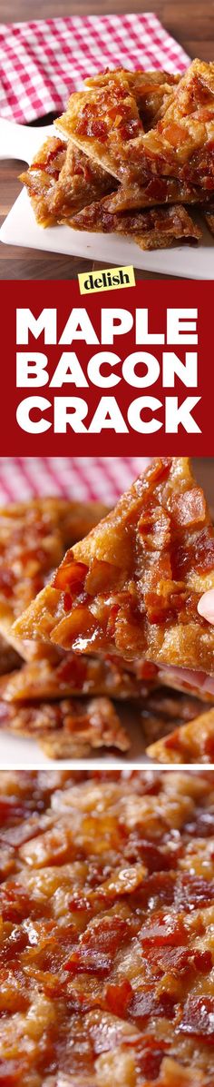 two slices of pizza sitting on top of a table next to a red and white checkered table cloth