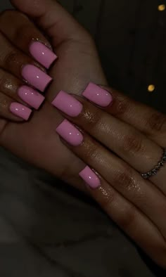 Bubble Gum Pink Nails Design, Shorties Nails Pink, Real Nail Designs, Back To School Nails Acrylic, Acrylic Toe Nails, House Chores, Hard Nails, Girly Acrylic