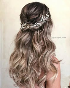 Wedding Hair Up, Best Wedding Hairstyles, Wedding Hair Down, Bridal Hair Vine, Wedding Hairstyles For Long Hair, Wedding Hair Pieces