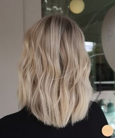 Medium Length Wavy Hair, Beige Blond, Summer Blonde Hair, Blonde Hair Transformations, Blond Balayage, Hair Blond, Cool Blonde Hair, Balayage Blonde, Dirty Blonde Hair