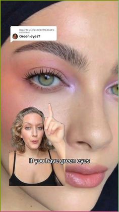 BEST EYESHADOW COLORS FOR GREEN EYES 👀! #makeupforgreeneyes #browneyesmakeup #blueeyes #greeneyes Brown Eye Makeup For Green Eyes, Easy Makeup Green Eyes, Green Eyes Pop How To Make, How To Apply Eyeshadow For Green Eyes, Spring Makeup Blue Eyes, Hooded Eye Makeup Green Eyes, Medium Contrast Makeup Green Eyes, Subtle Eye Makeup For Green Eyes, Makeup Pale Skin Green Eyes