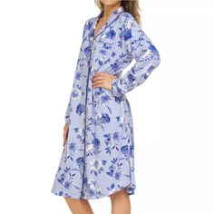 Smoke Free, Pet Friendly Home. Thanks For Looking! Casual Blue Floral Print Sleepwear, Blue Floral Print Sleepwear, Blue Floral Print Long Sleeve Sleepwear, Casual Long Sleeve Nightgown With Floral Print, Casual Long Sleeve Floral Print Nightgown, Blue Long Sleeve Sleepwear For Relaxation, Light Blue Long Sleeve Nightgown For Spring, Blue Long Sleeve Nightgown For Sleepover, Long Sleeve Blue Nightgown For Sleepover