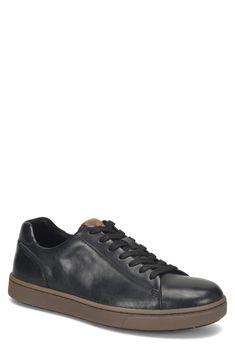 Crafted of hand-burnished leather using signature Opanka construction for a flexible fit, this low-top sneaker is sure to become your everyday go-to. Leather upper/textile lining/rubber sole Imported Sneaker Men, Mens Shoes Sneakers, Low Top, Nordstrom Rack, Top Sneakers, Rubber Sole, Leather Upper, Men's Shoes, Shoes Sneakers