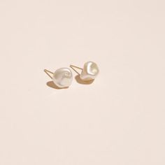 Freeform Pearl Studs – STONE AND STRAND Pearl Diver, Treasure Hunter, Pearl Necklace Earrings, Baroque Pearl Earrings, Jewelry Styles, Shop Accessories, Freshwater Cultured Pearls, Pearl Gemstone, Pearl Stud Earrings