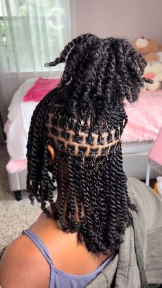 Nature Hair Twist, Natural Hairstyles For Black Women Plait, Best Natural Hairstyles For Black Women, Black Natural Hair Twist Styles, Twist With Own Hair, Plait Twist Hairstyles, Styles For 2 Strand Twists, Curly Twist Braids Hairstyles