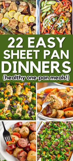 Sheet Pan Meals – Looking for the perfect easy and quick dinner? These healthy sheet pan meals are the best option for when you want something quick, simple and equally delicious. Perfect easy dinner ideas for busy weeknights! Healthy sheet pan meals, healthy sheet pan dinner, healthy sheet pan dinner ideas, easy sheet pan dinner, healthy dinner on a budget. Easy One Pan Meals Healthy Recipes, Healthy One Pan Meal Prep, Quick And Easy Sheet Pan Dinner Recipes, Healthy Eating Dinner Easy, Healthy Fall Sheet Pan Dinner, Easy Pan Dinners, Autumn Sheet Pan Dinner, Easy Healthy One Pan Dinner, Mediterranean Diet Sheet Pan Dinners