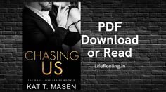 a book cover with the title chasing us