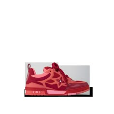 LOUIS VUITTON® - Lv Skate Sneaker - Red Louis Vuitton Zapatos, Lv Skate Sneaker, Louis Vuitton Sneaker, Lv Shoes, Men Store, Sneakers Addict, Hype Shoes, Luxury Sneakers, Buckle Shoes