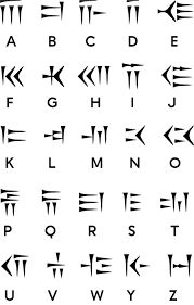 an image of some type of alphabets