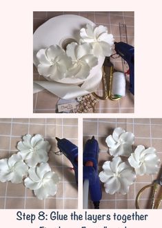 Tutorial SILK JASMINE Brooch DIY ribbon Flower making Without - Etsy Brasil Cheapest Silk Flowers, Upcycle Silk Flowers, Ribbon Roses Tutorial No Sew, Silk Ribbon Flowers Tutorial, Flower Brooch Handmade Tutorials, Silk Ribbon Jewelry, Flower Craft Ideas, Silk Flowers Diy, Easy Fabric Flowers